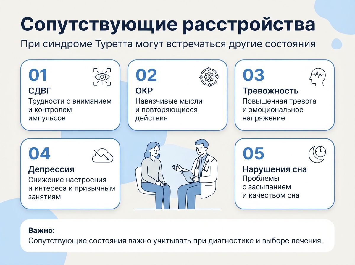 Лечение синдрома Туретта в Улан-Удэ инфографика